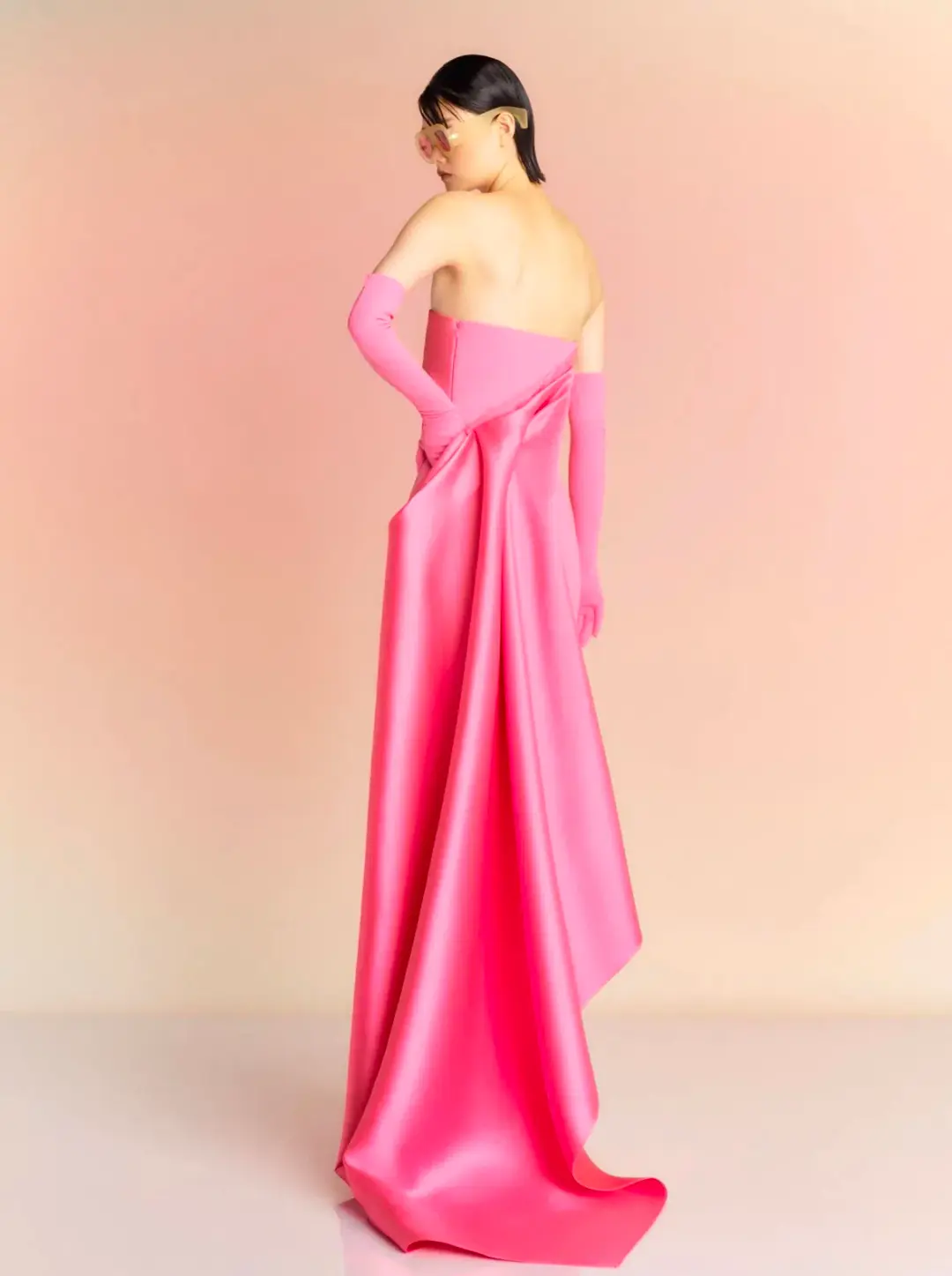 Solace London The Kinsley Maxi Dress Pink Size 8 for rent on The Volte - main image