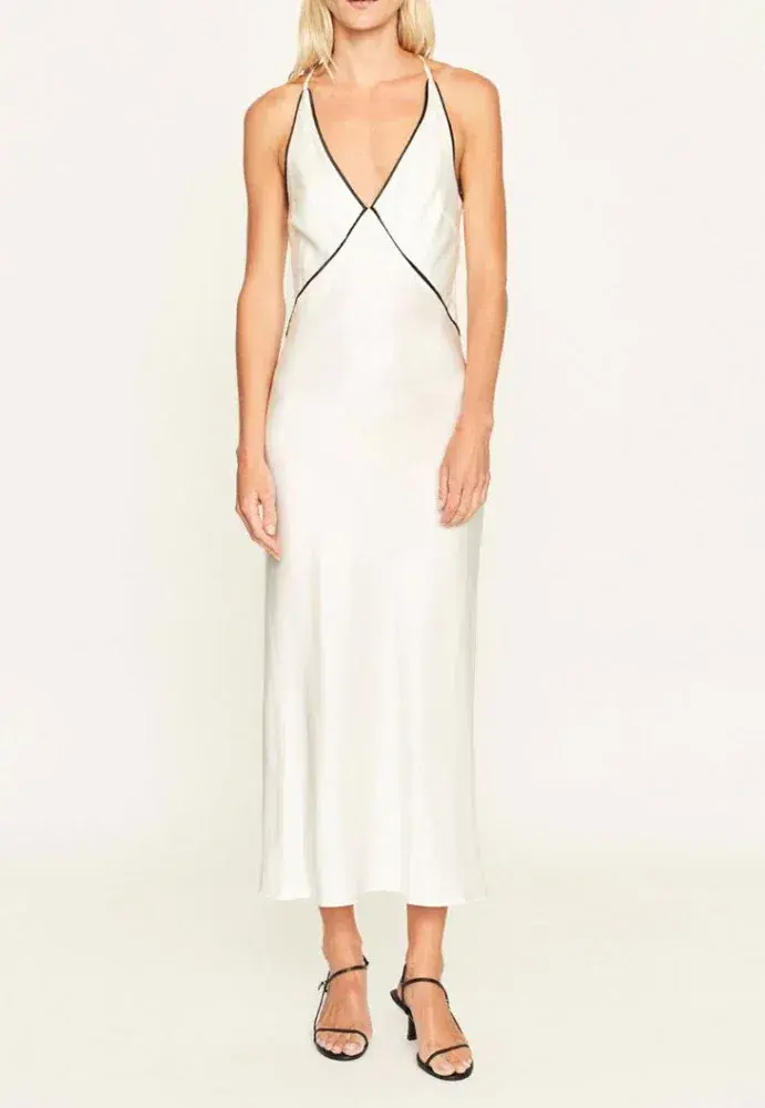 Chosen by Tuchuzy Ivylee Slip Dress White Size 6 - Image 1