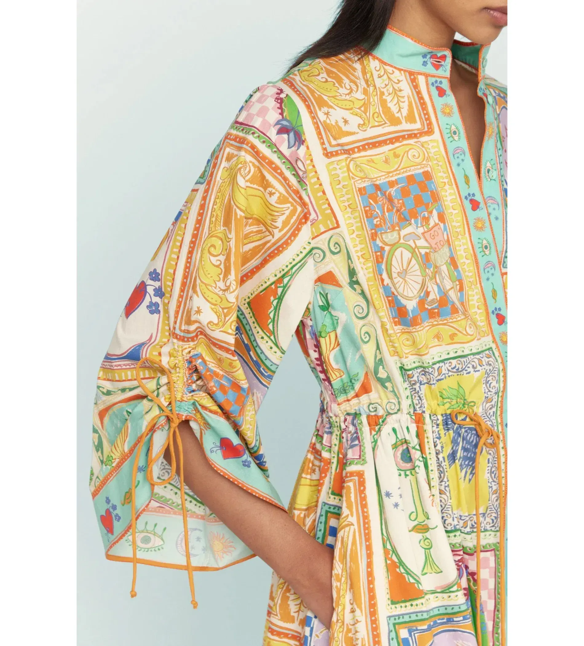 Alemais Holiday Go-To Shirt Dress Size AU 6 - Image 4