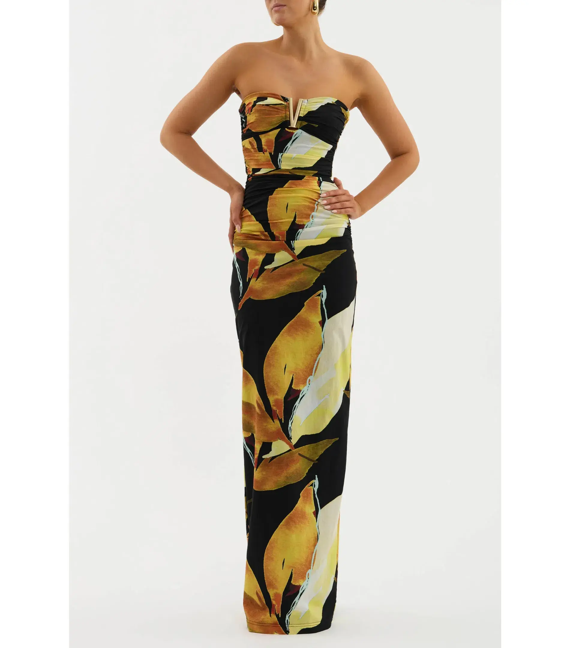 Rebecca Vallance Paradise of Petals Gown Print Size AU 10   - Image 1