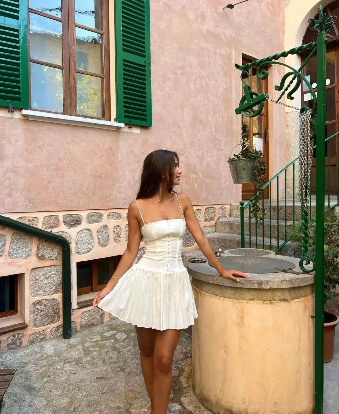 House of CB Marcy Mini Dress Size White S/Au 8  - Image 4
