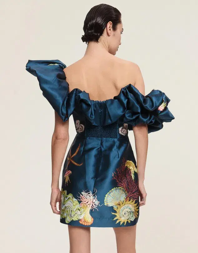 Alemais Dorian Mini Dress Size AU 8 - Image 4
