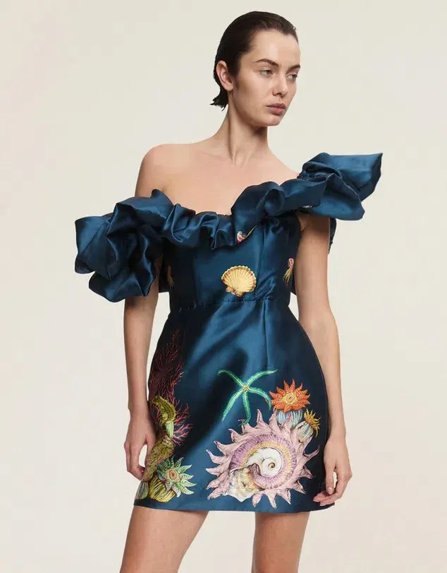 Alemais Dorian Mini Dress Size AU 8 - Image 6