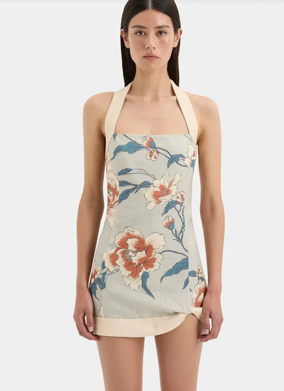 Sir The Label Roisin Mini Dress in Bloom Floral Size 8 - Image 5