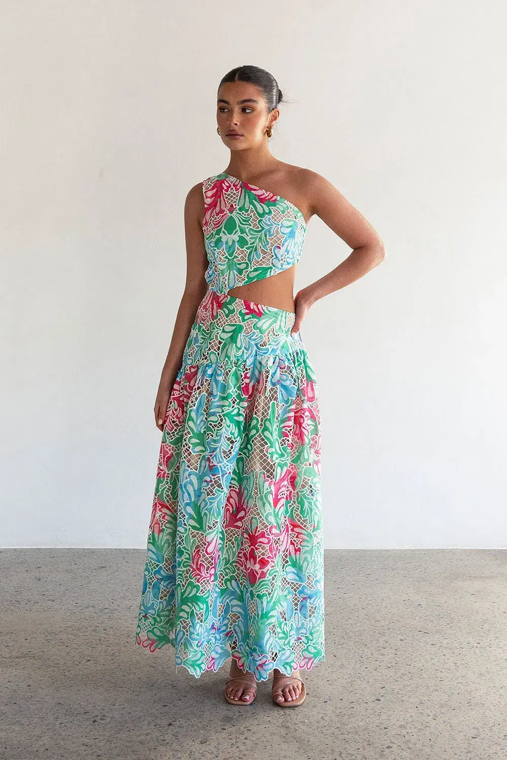 Zaco Tribeca Dress Floreale AU 8  for rent on The Volte - main image