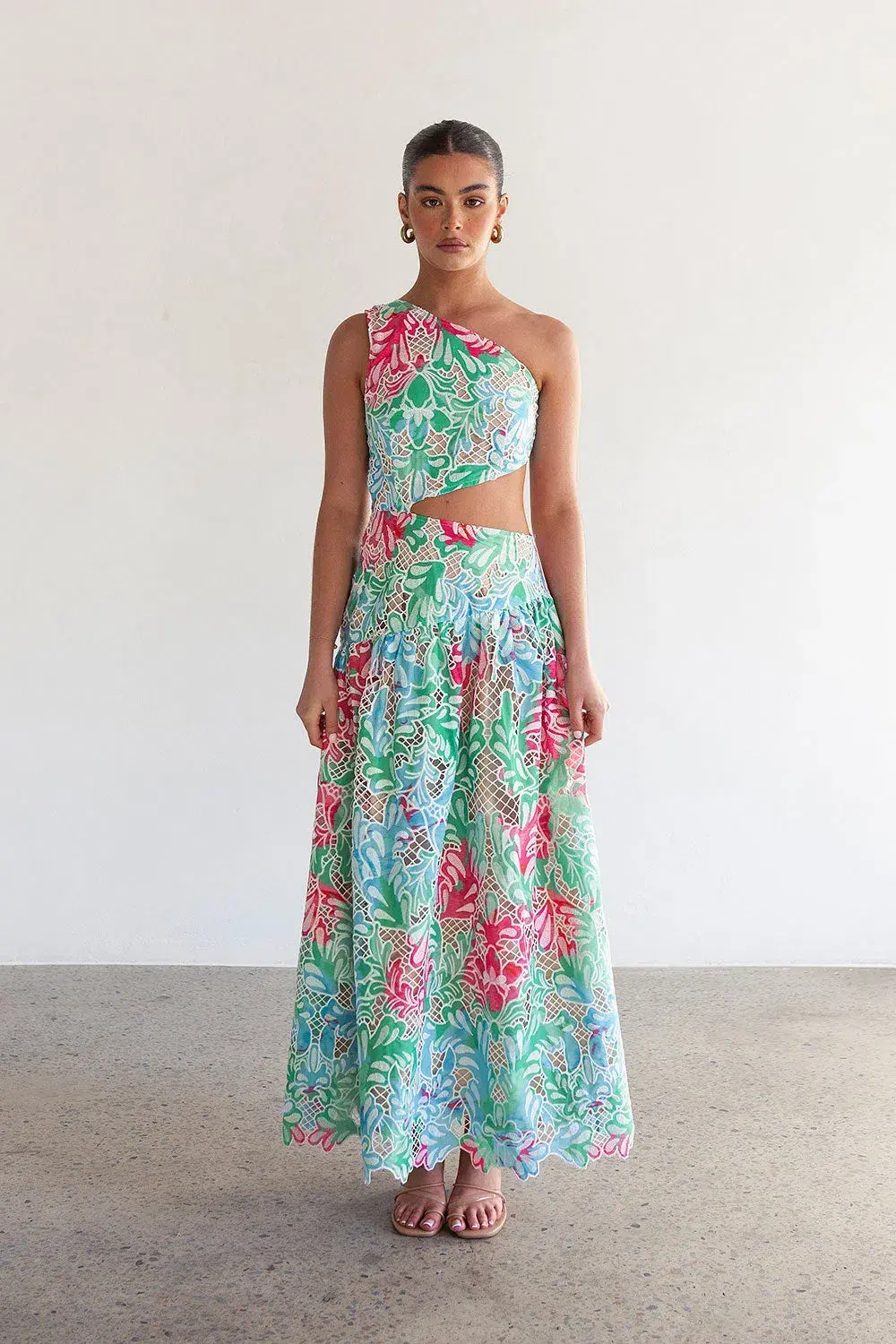 Zaco Tribeca Dress Floreale AU 8  for rent on The Volte - main image