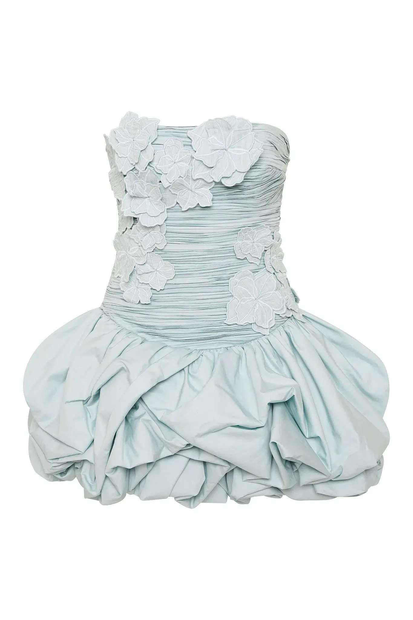 Aje Splendour Mini Dress Silver Blue Size 12 - Image 6