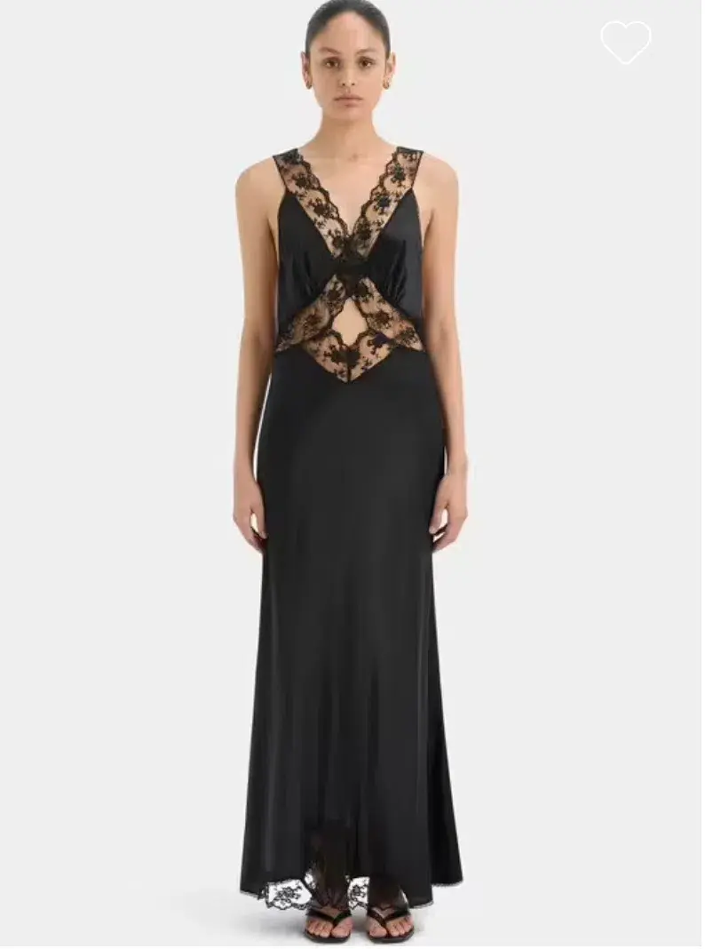 Sir The Label Aires Cut Out Gown Black Size 2/Au 10 - Image 2