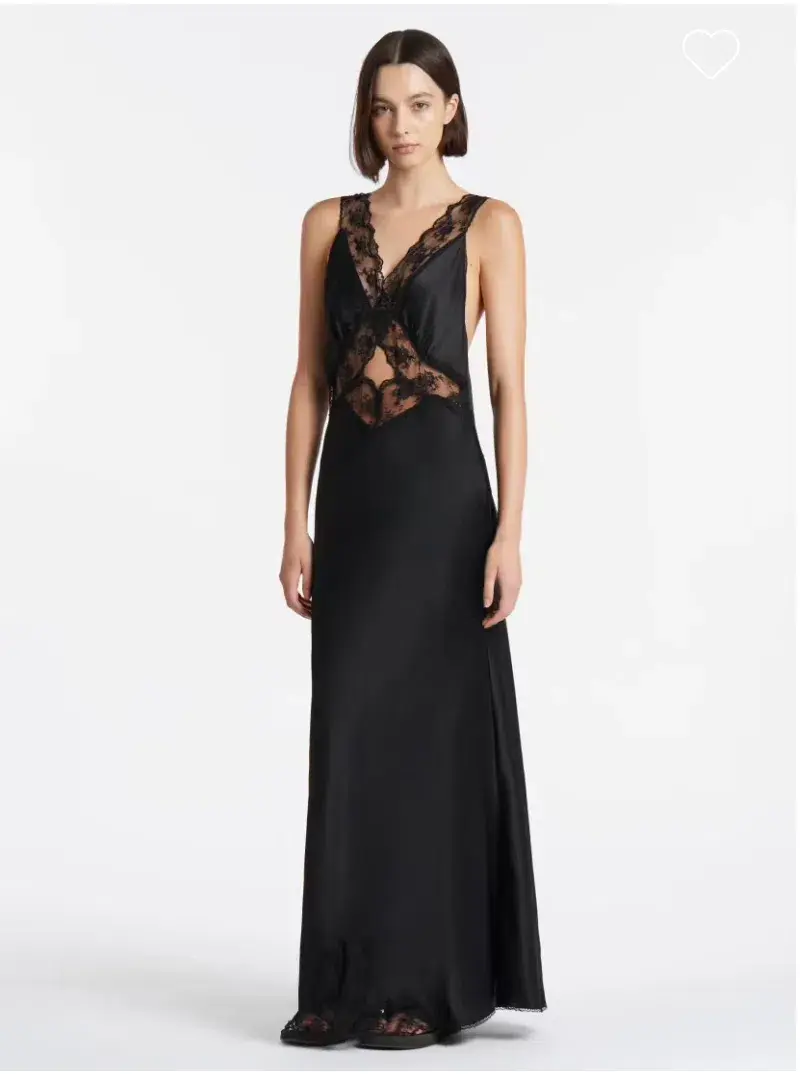 Sir The Label Aires Cut Out Gown Black Size 2/Au 10 - Image 1
