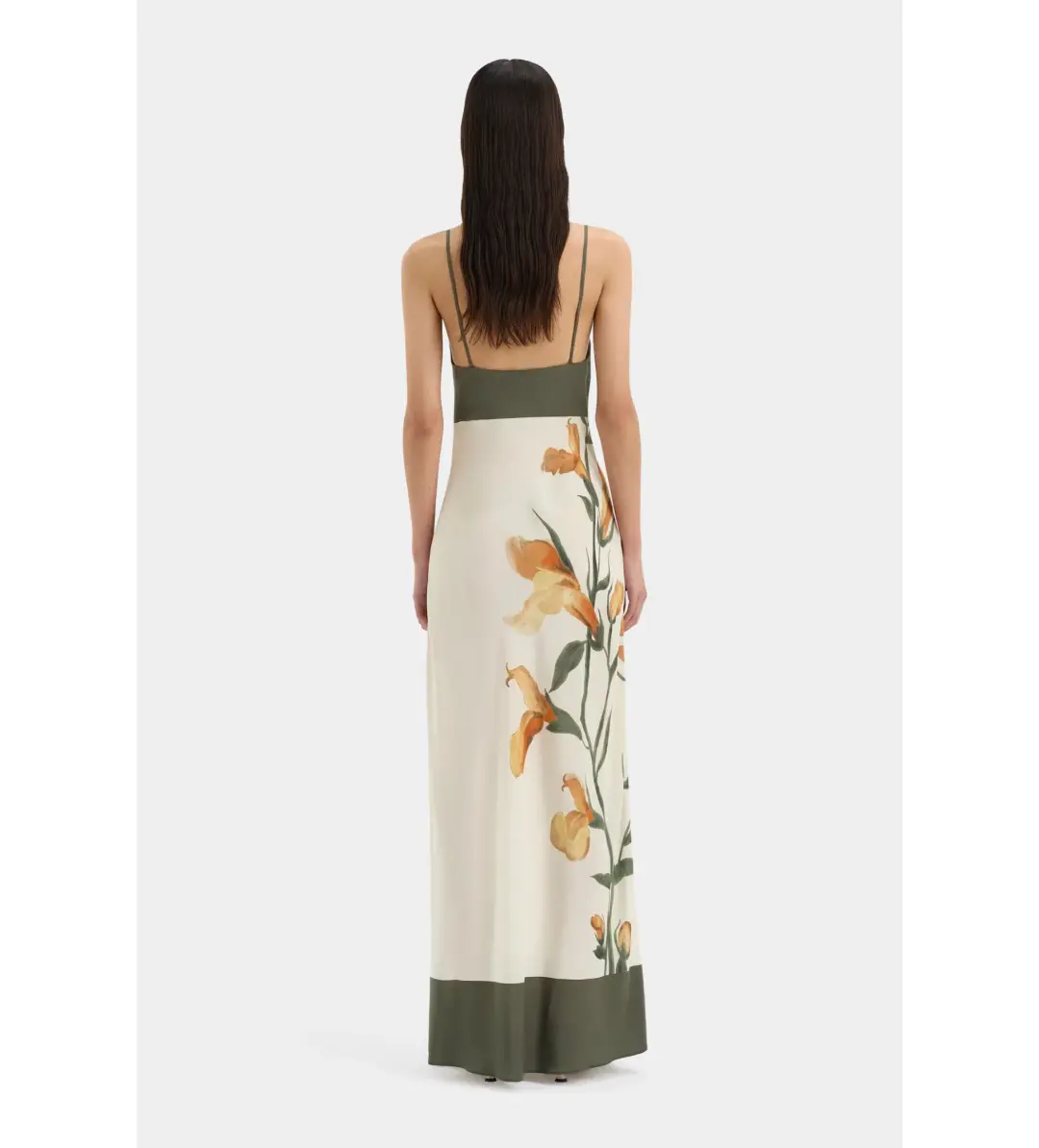 Sir The Label Constance V Neck Slip Dress Iris Floral Size 0 / AU 6 for rent on The Volte - main image