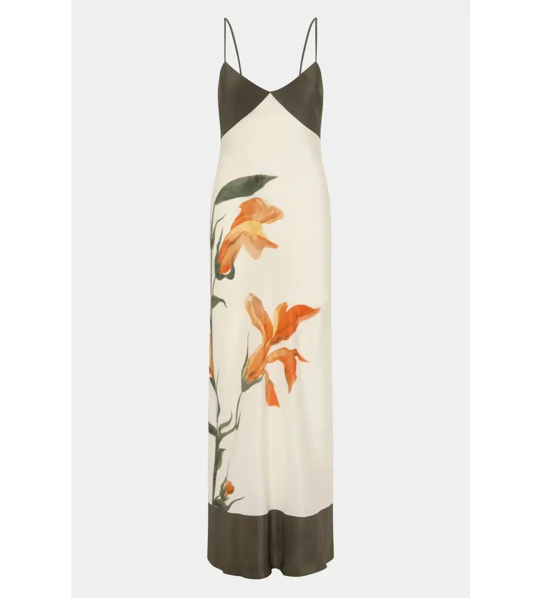 Sir The Label Constance V Neck Slip Dress Iris Floral Size 0 / AU 6 for rent on The Volte - main image
