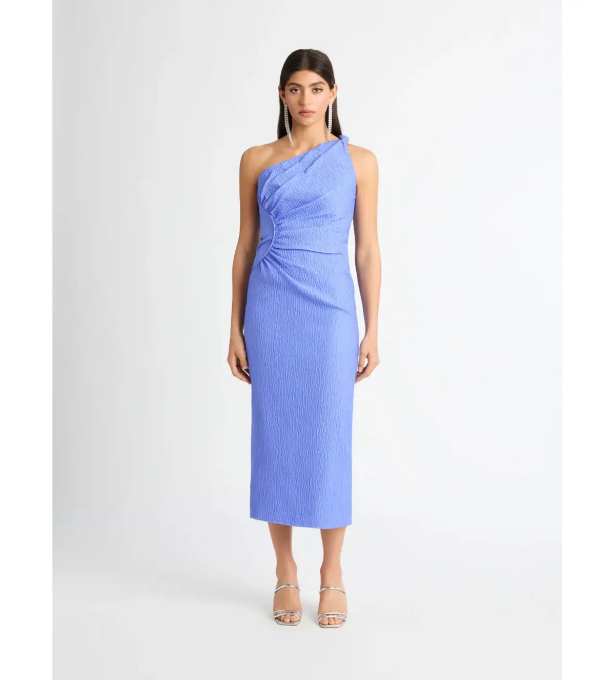 Sheike Lucia Midi Dress Blue Size 14 - Image 1