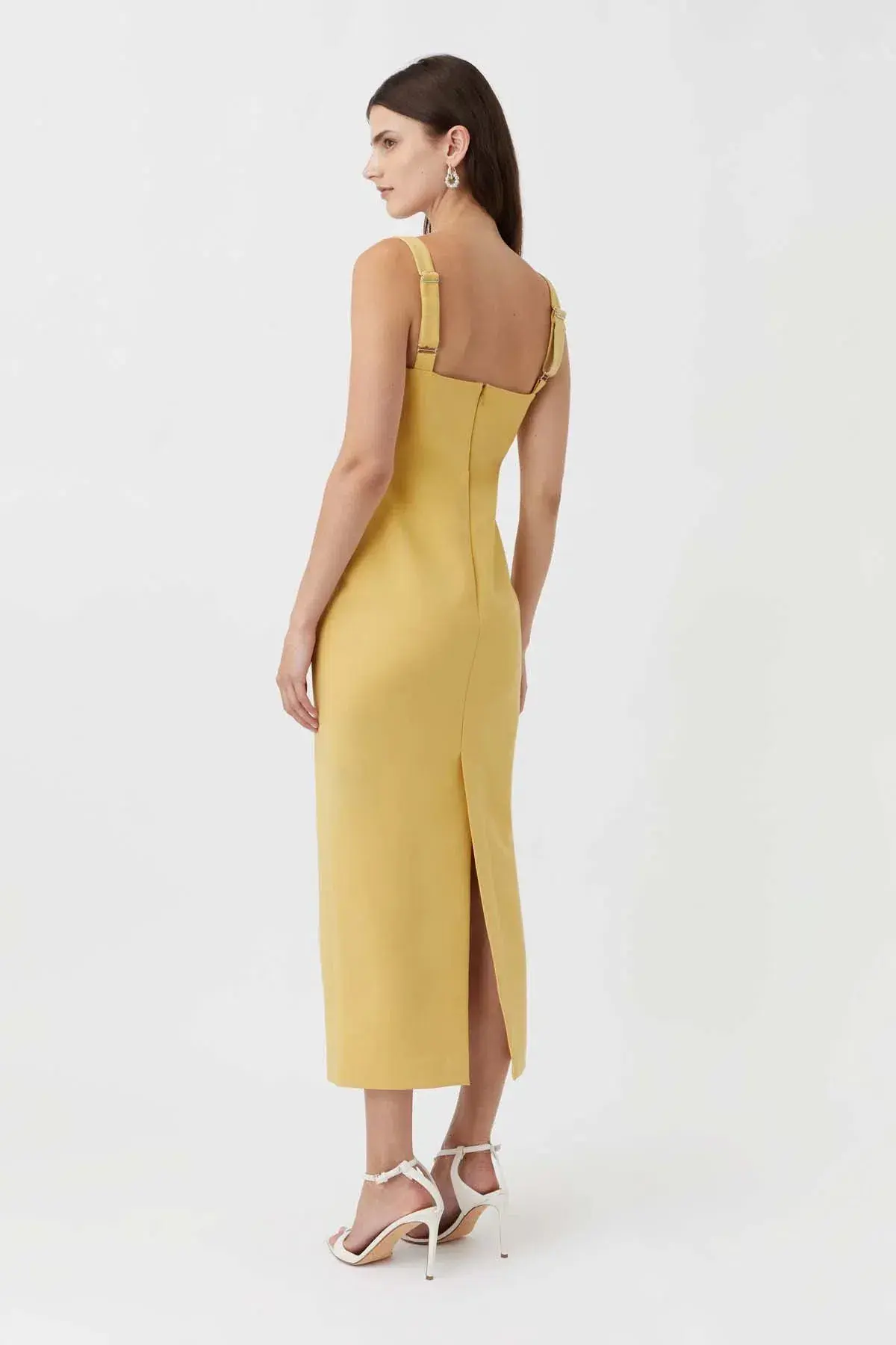 Camilla and Marc Brixton Dress Yellow Size AU 8 - Image 4