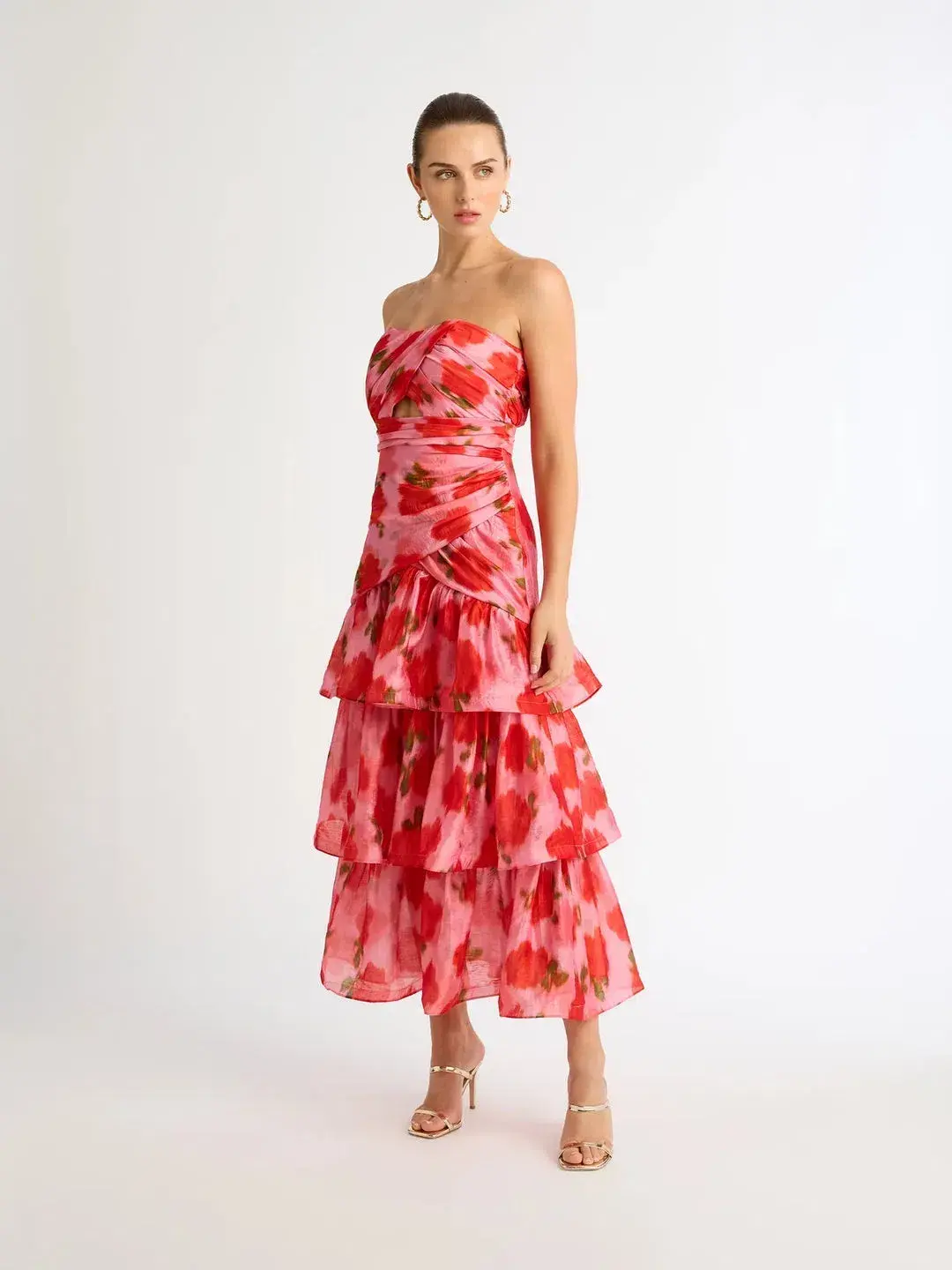 Sheike Love Story Midi Dress AU 10 - Image 1