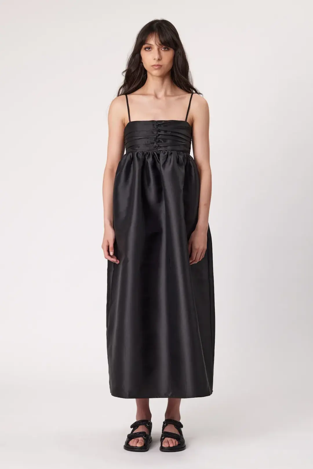 Remain Sloane Dress Maxi Black Size 12 for rent on The Volte - main image