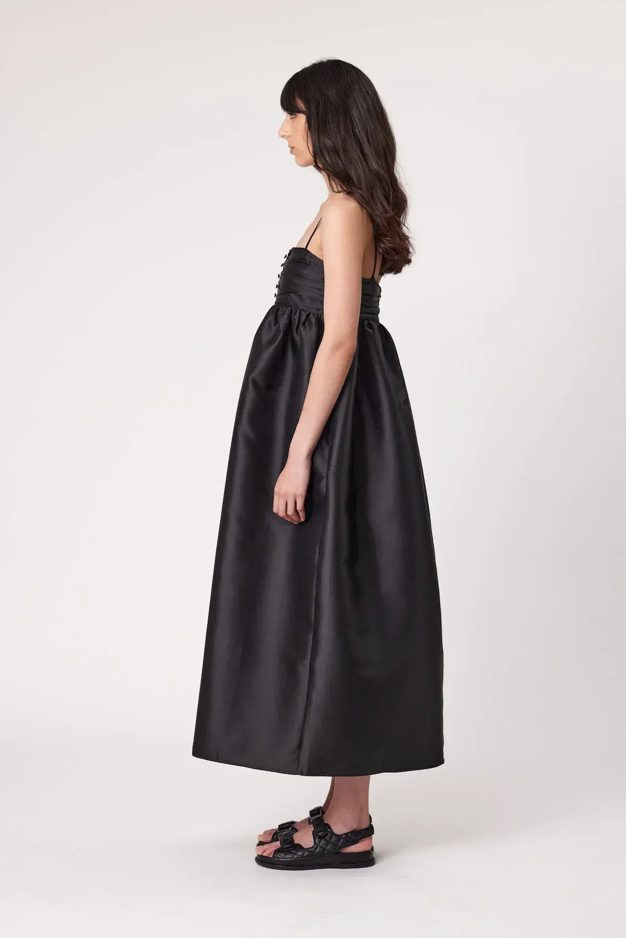 Remain Sloane Dress Maxi Black Size 12 - Image 3