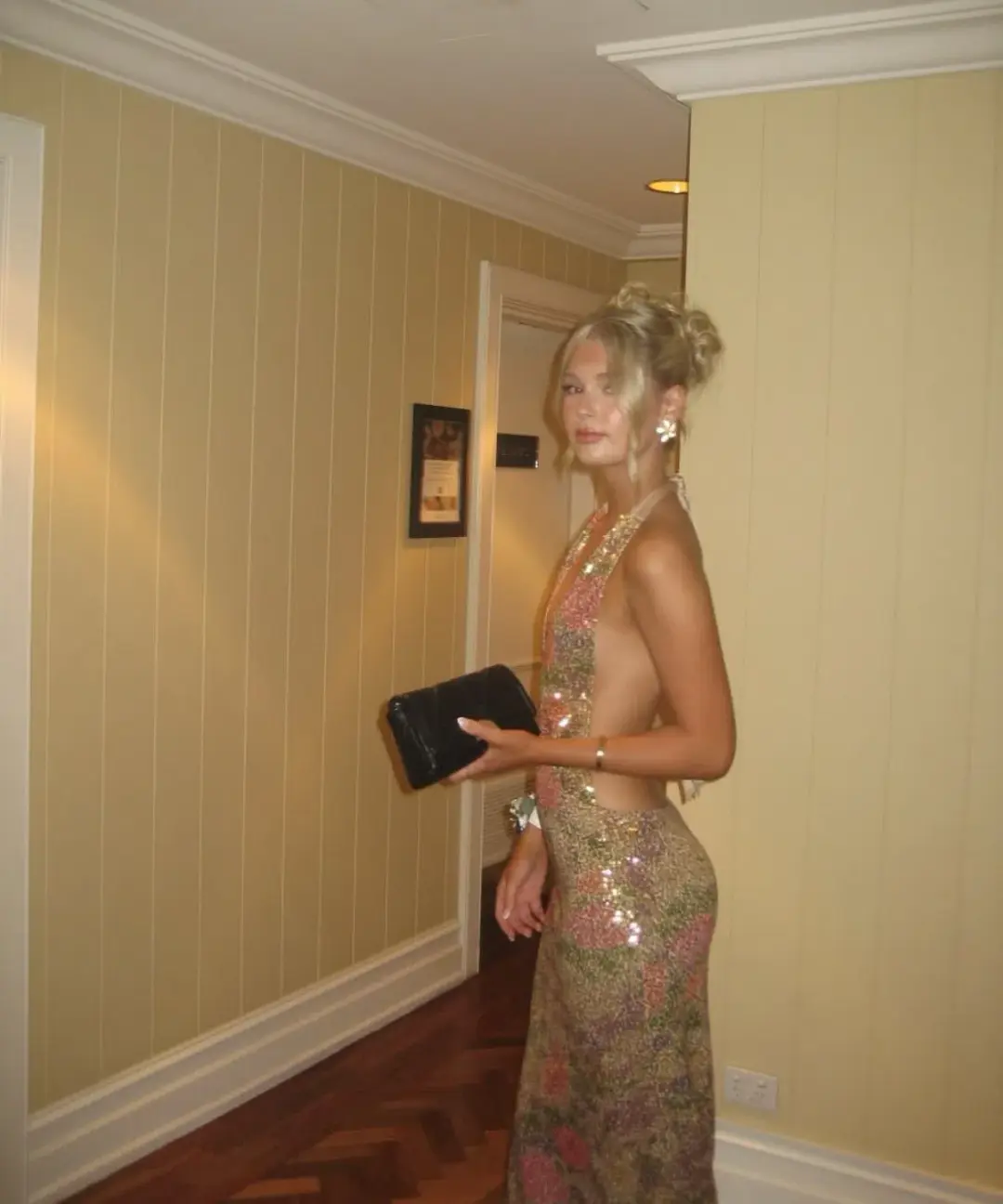 Fait Par Foutch Liana Dress Fleur Sequin Size XS/AU 6 for rent on The Volte - main image