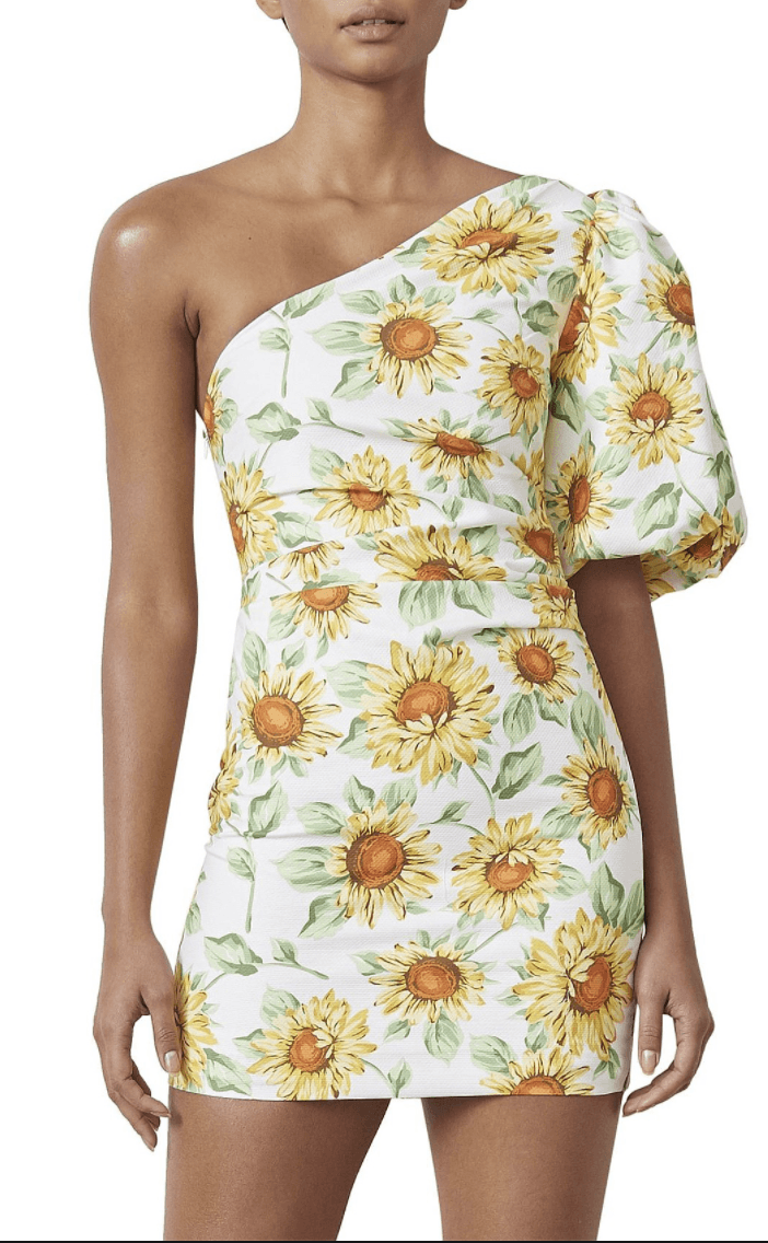 Francine Asym Mini Dress - Image 1