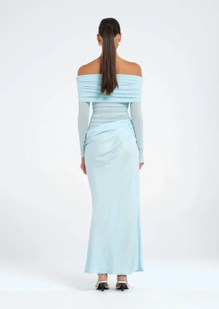 Yasmin Off-Shoulder Maxi Dress size 8  - Image 3