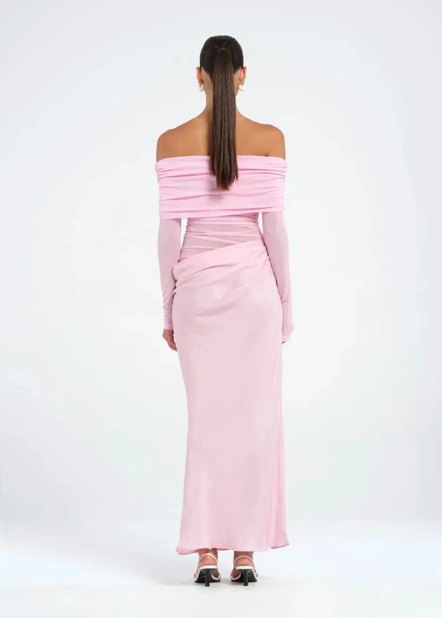 Yasmin Off-Shoulder Maxi Dress size 10 - Image 3