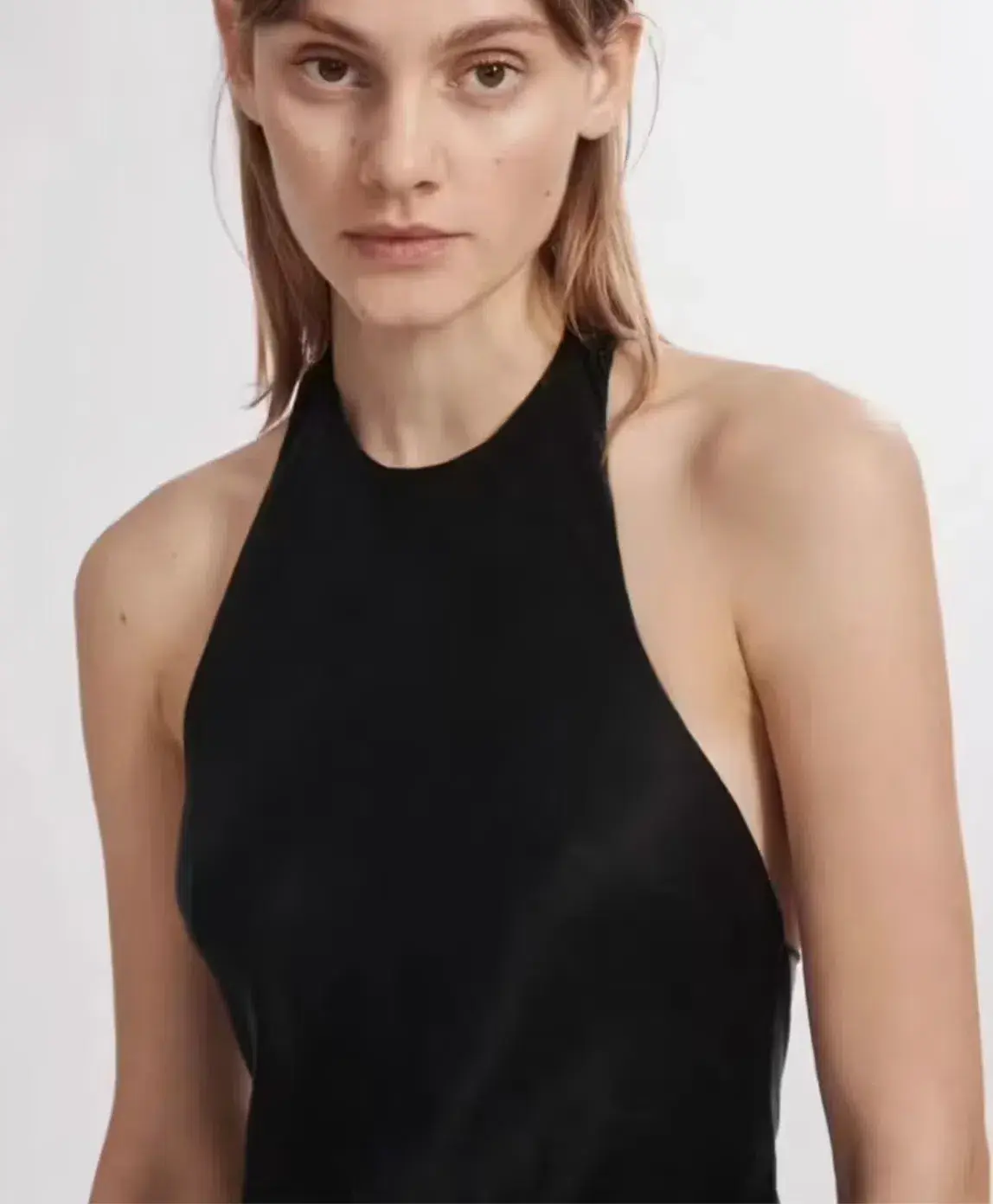 Silk Laundry Halter Black size 8 - Image 3