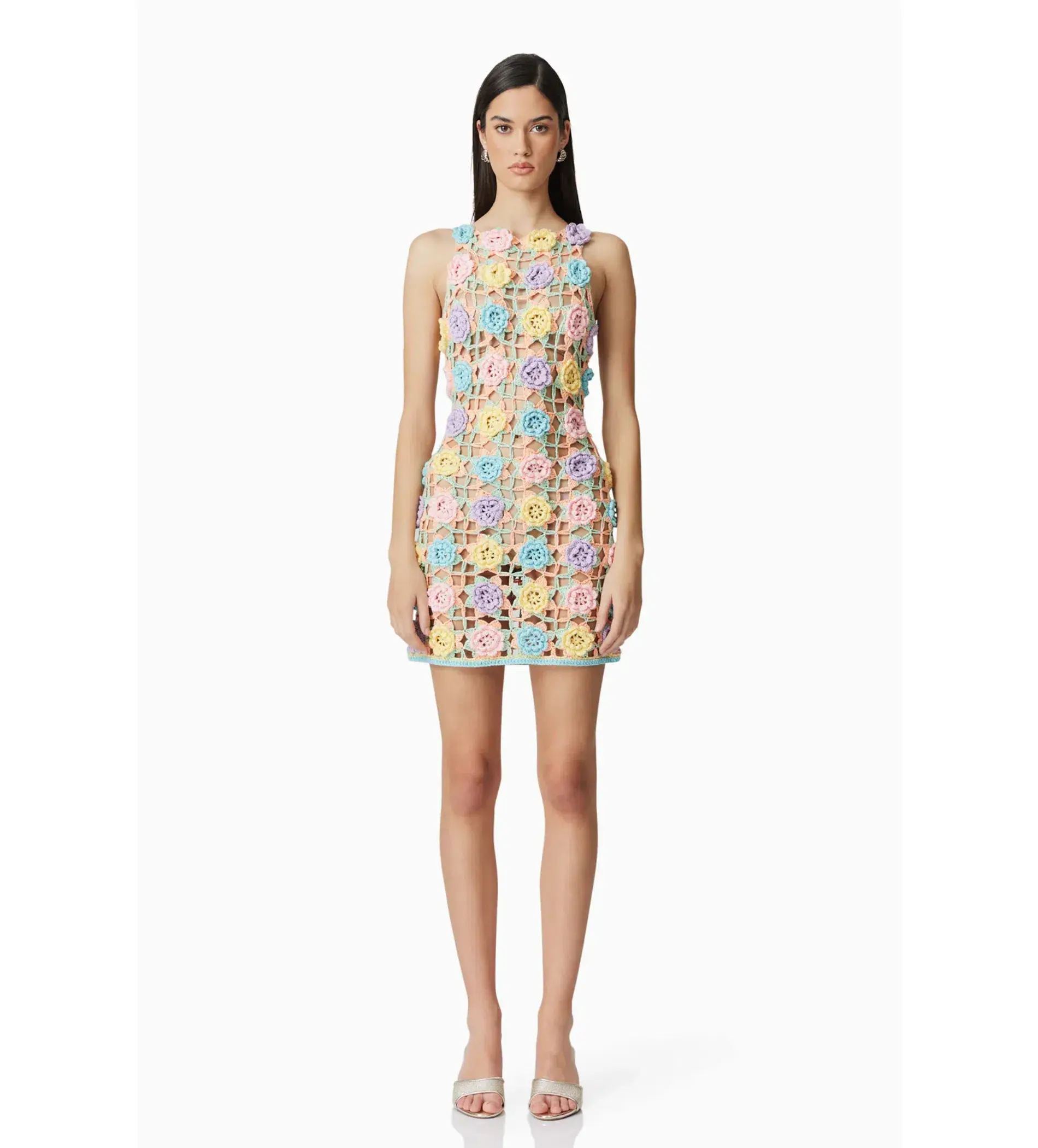 Elliatt  Elise Mini Dress Print Size 8 - Image 1