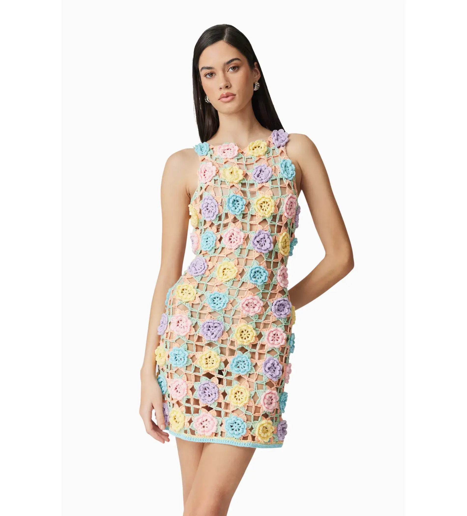 Elliatt  Elise Mini Dress Print Size 8 - Image 2