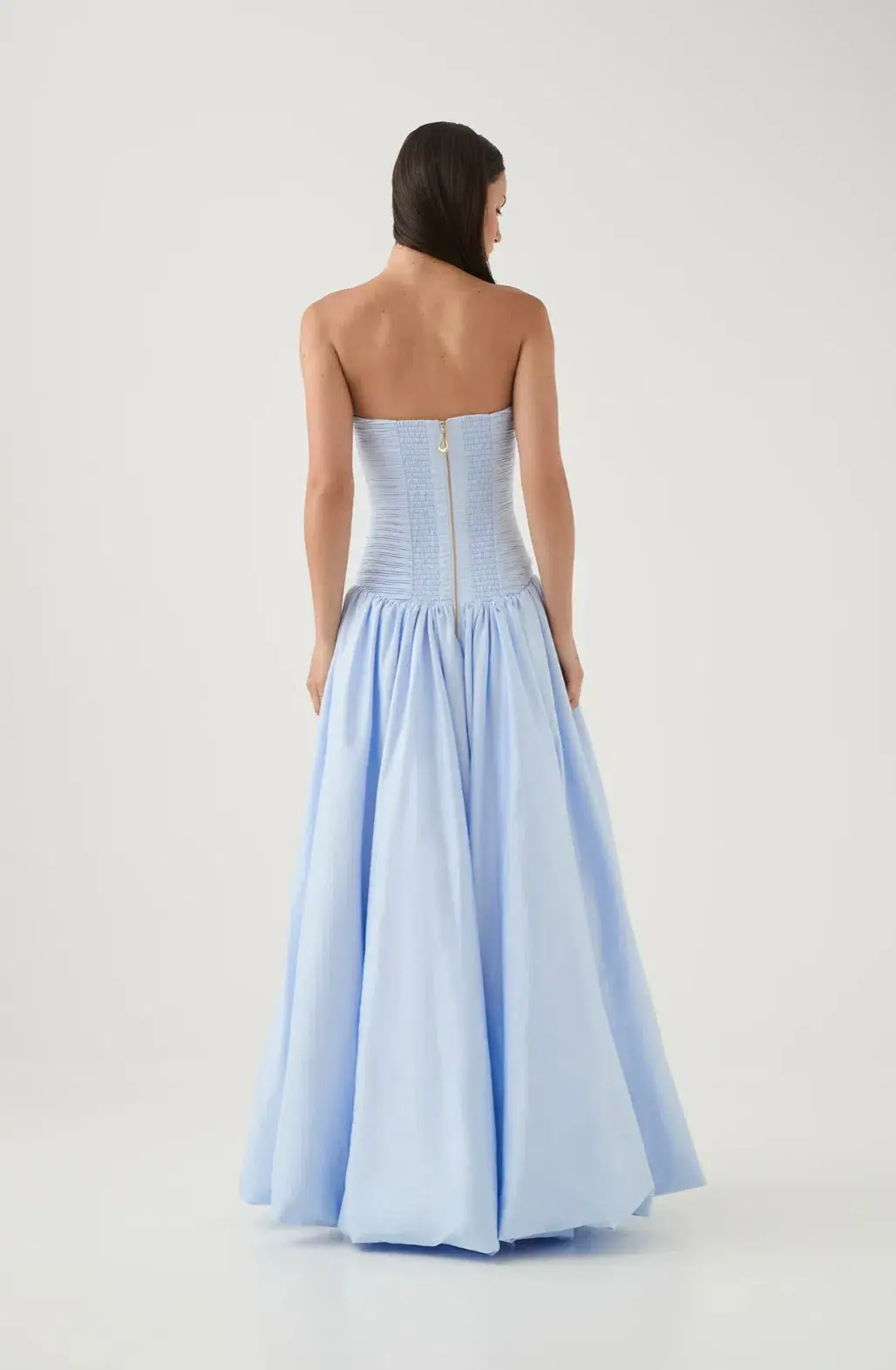 Aje Violette Bubble Hem Maxi Blue Size AU 8 - Image 6