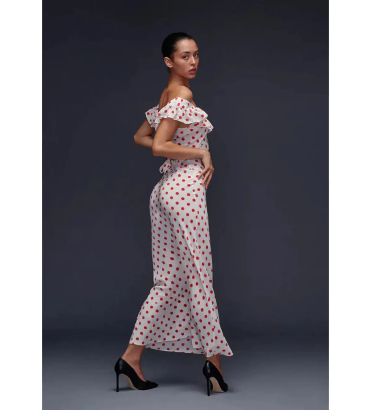 Realisation Par The Claudia Dress Super Dot Size L / AU 12 - Image 2