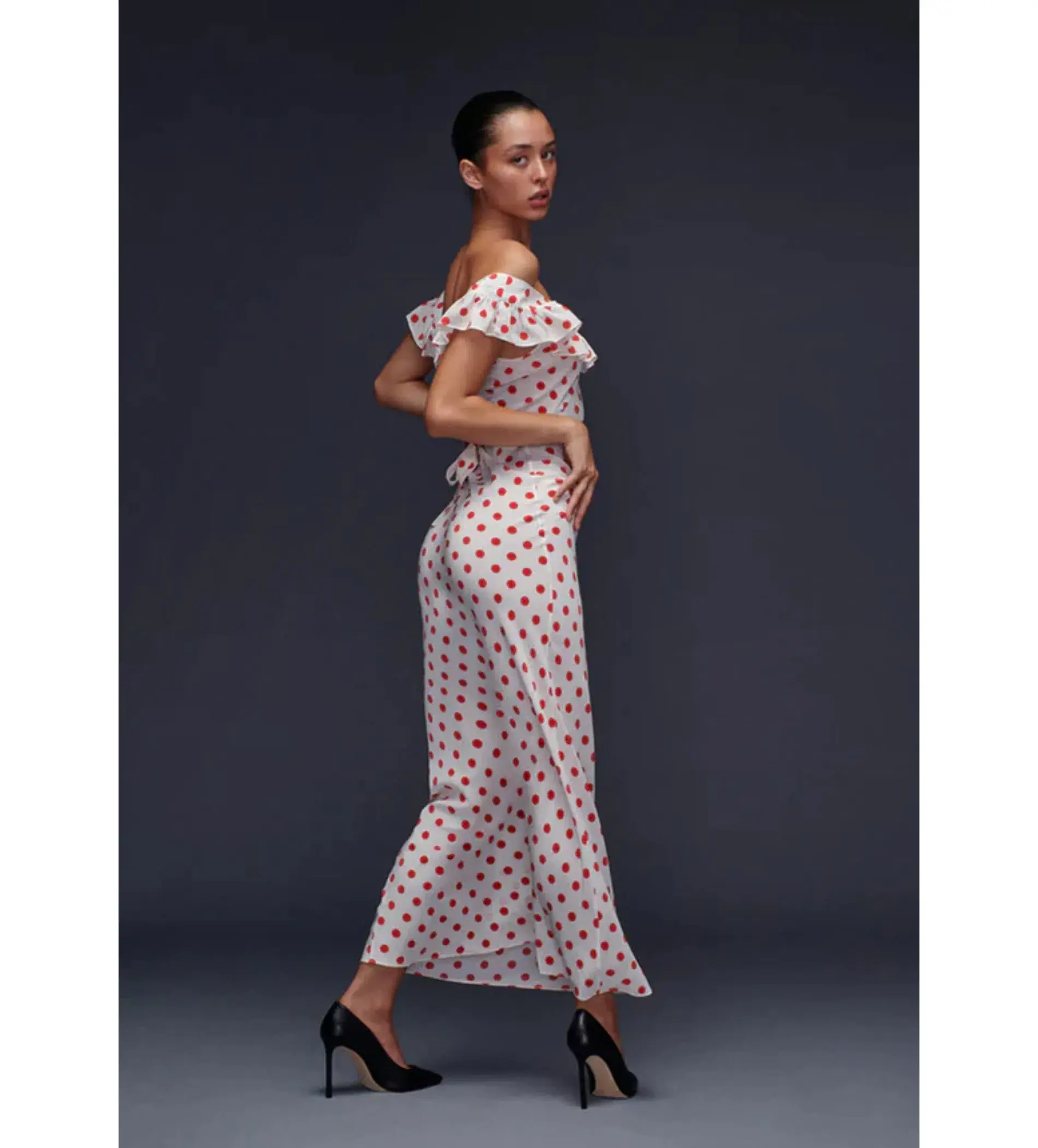 Realisation Par The Claudia Dress Super Dot Size L / AU 12 - Image 2