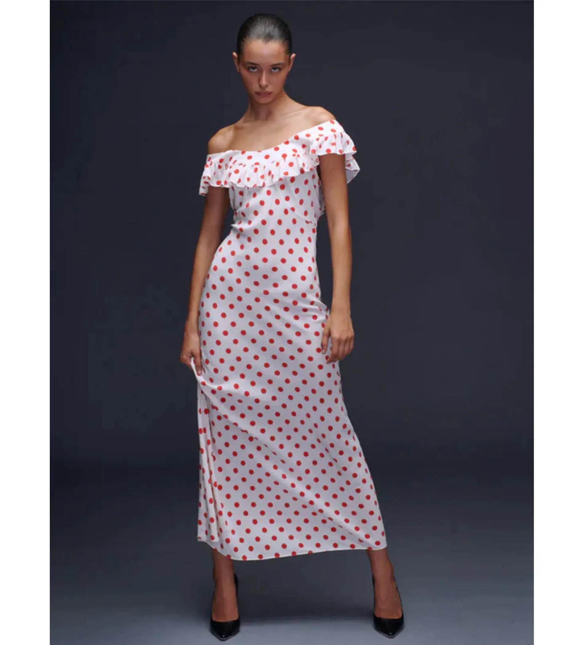 Realisation Par The Claudia Dress Super Dot Size L / AU 12 - Image 1