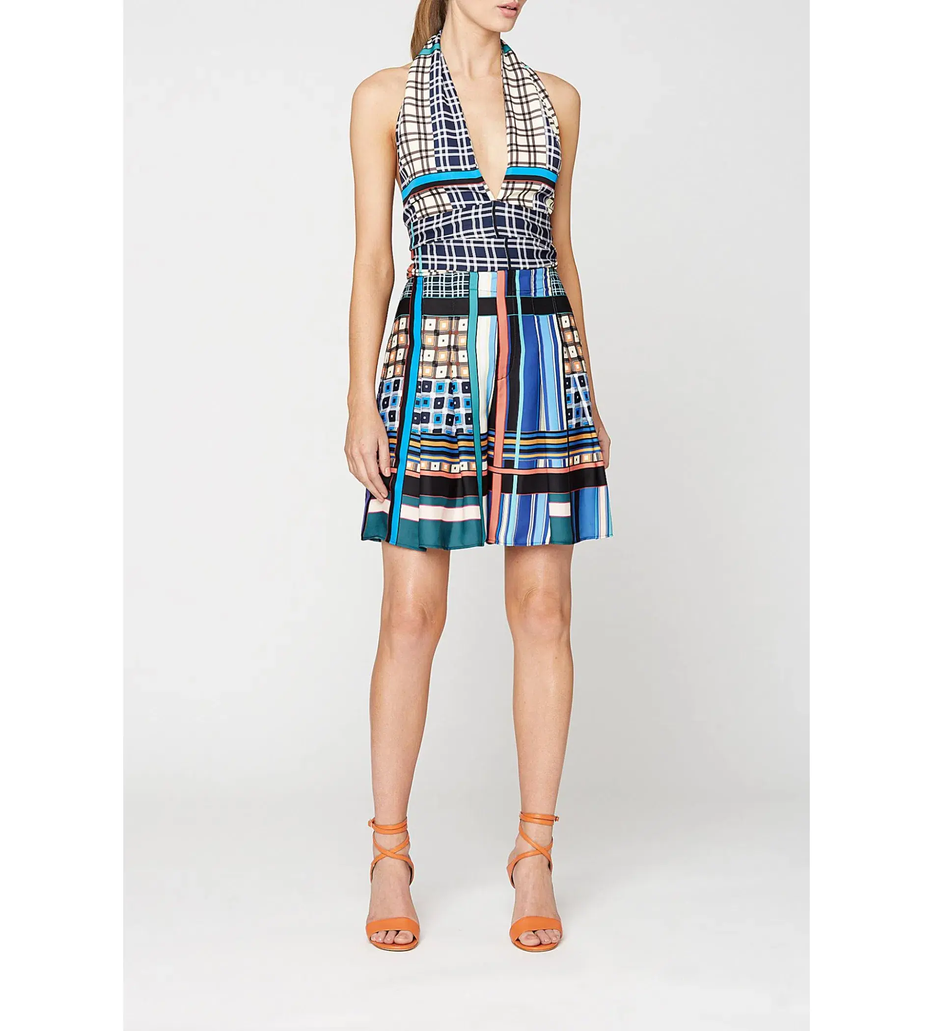 Scanlan Theodore The Puzzle Print Top and Short Multi Size 6 - Image 1