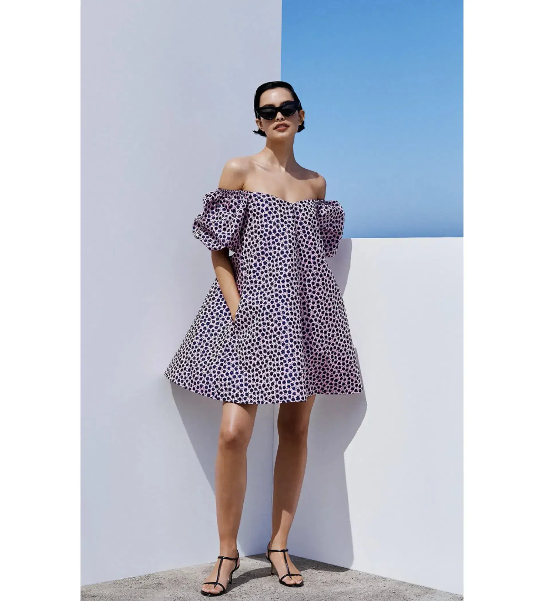 Floral trapeze dress - Scanlan Theodore Size AU 8 - Image 1
