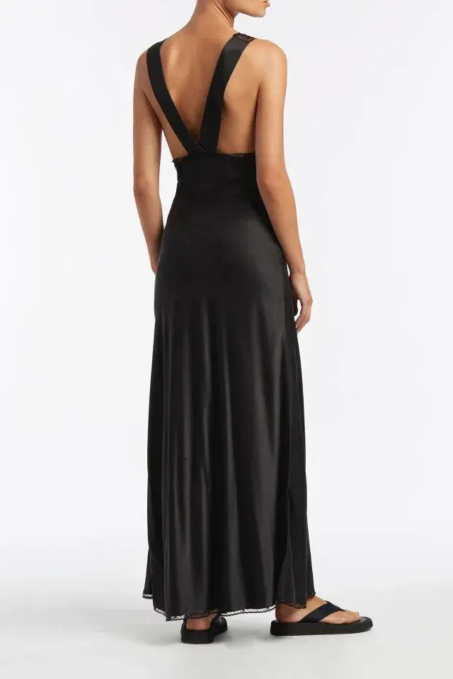 Sir the Label aries cut out gown black  - Image 3