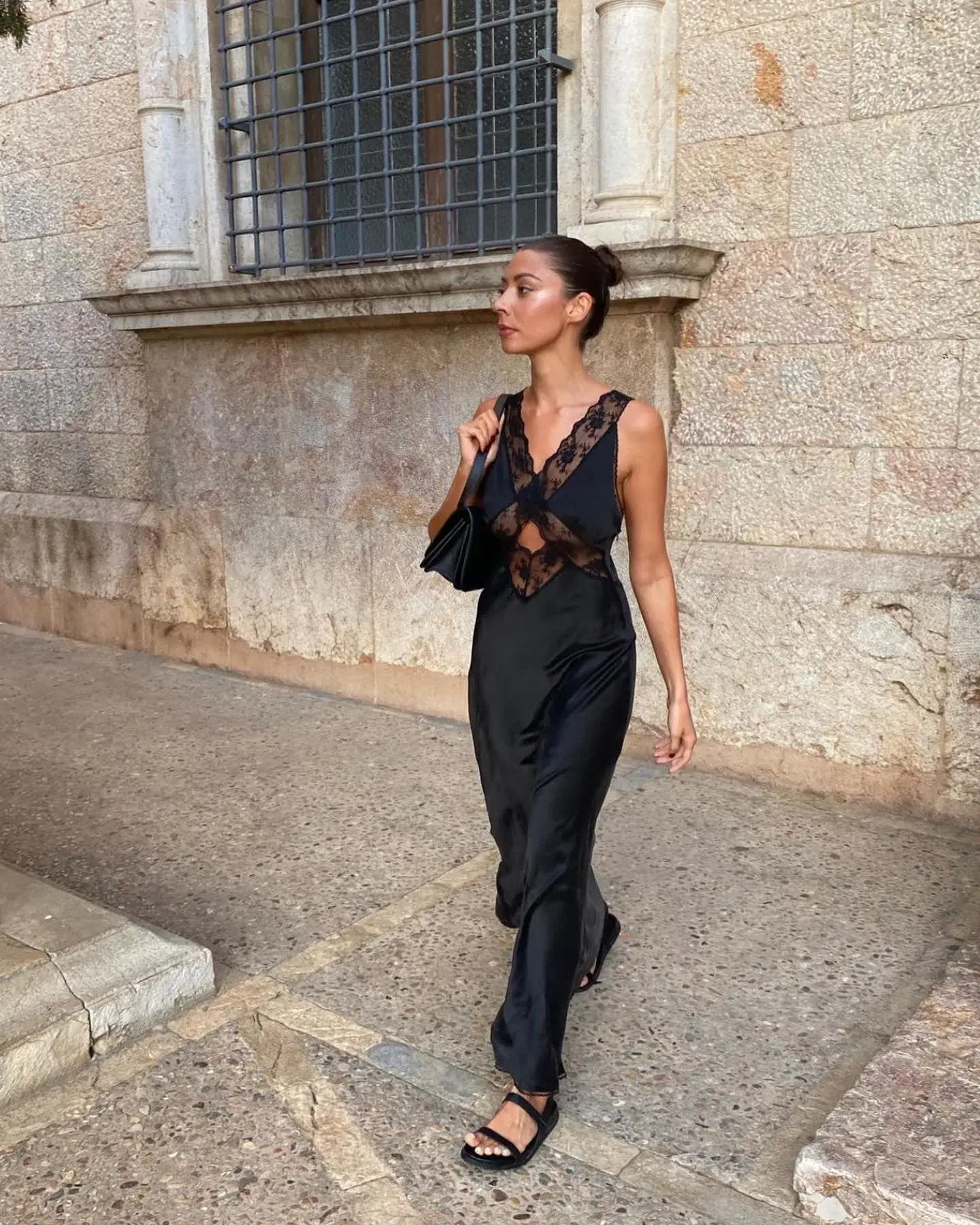 Sir the Label aries cut out gown black  - Image 2
