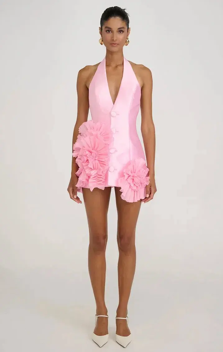 Eliya The Label Belinda Dress Baby Pink Size 8 - Image 1