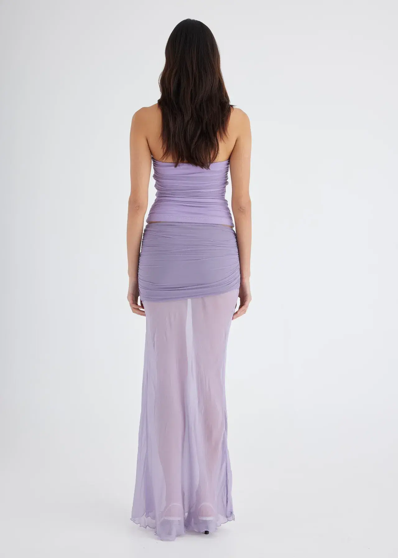 Benni Holly Strapless Top and Mayan Maxi Skirt Set AU Size 8 - Image 3