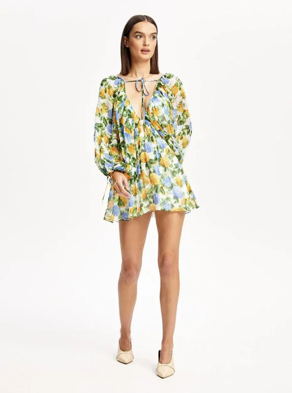 Alice Mccall By Your Side Mini Dress Floral Size 8 - Image 1