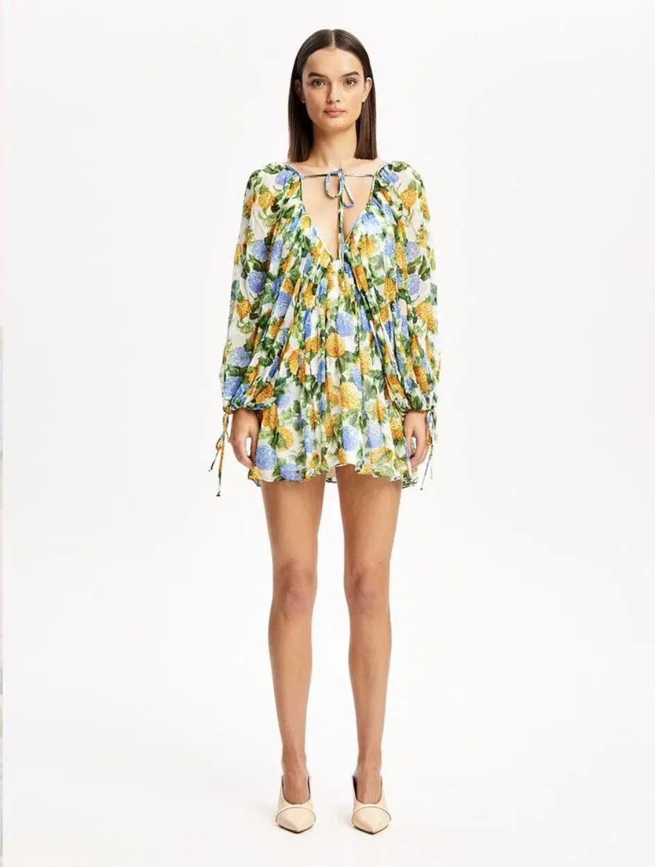 Alice Mccall By Your Side Mini Dress Floral Size 8 - Image 2