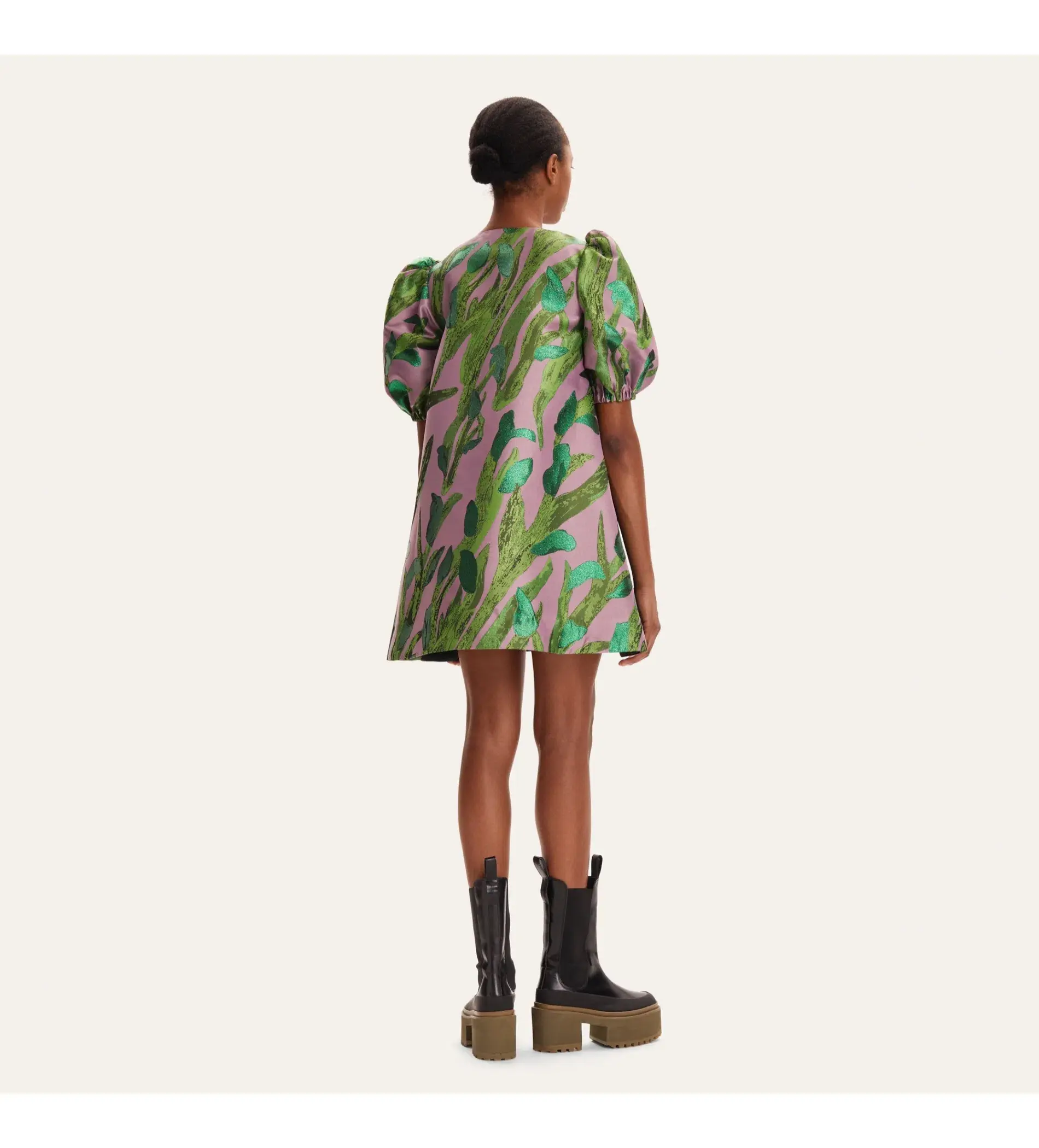 Stine Goya Brethel Jacquard Dress Size 6 - Image 2