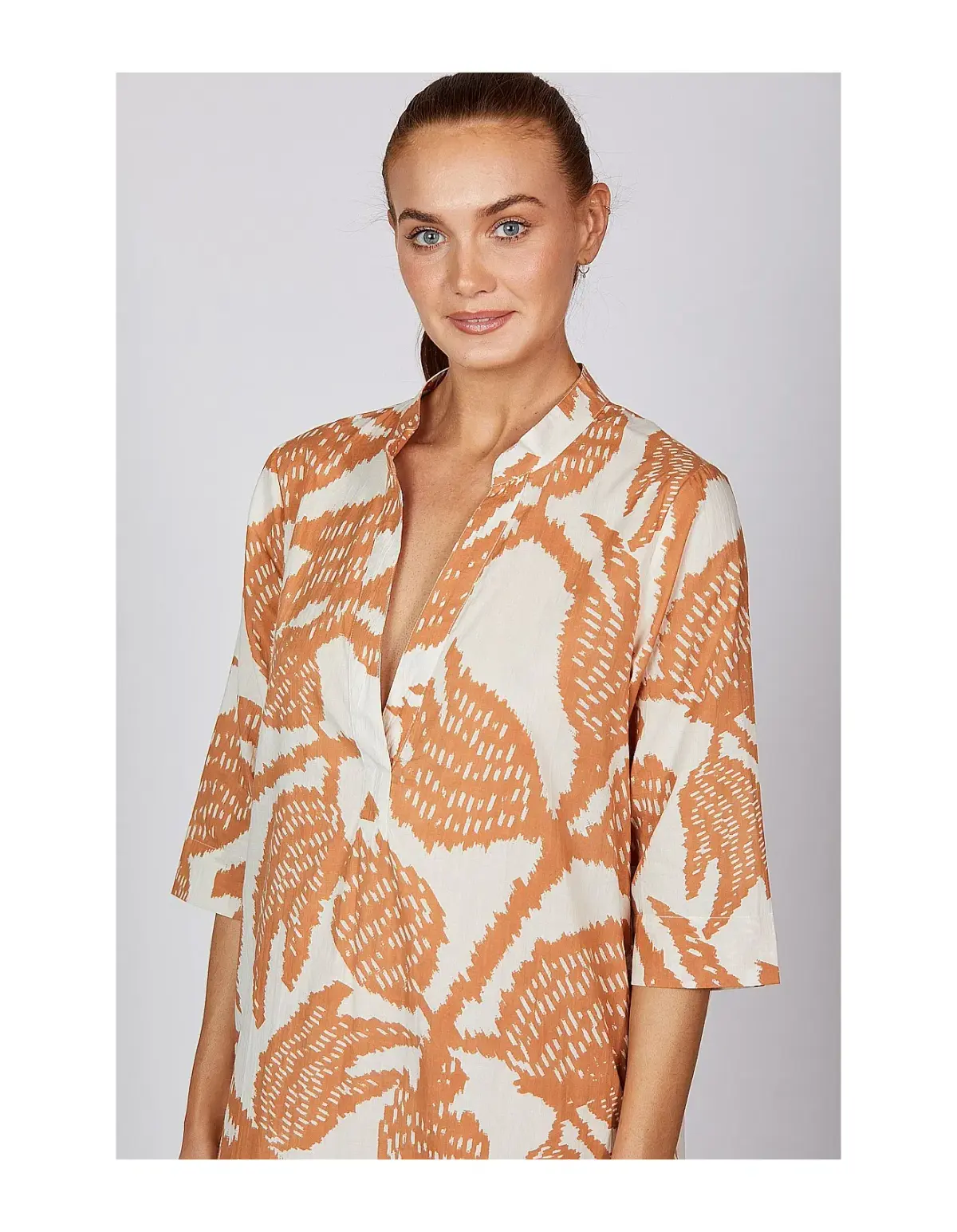 Adrift  Lana Shift Midi Dress Print Size  M / Size AU 12 - Image 4
