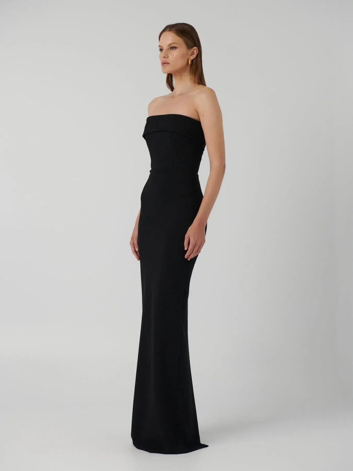 Effie Kats Monroe Gown Black Size 10 - Image 1