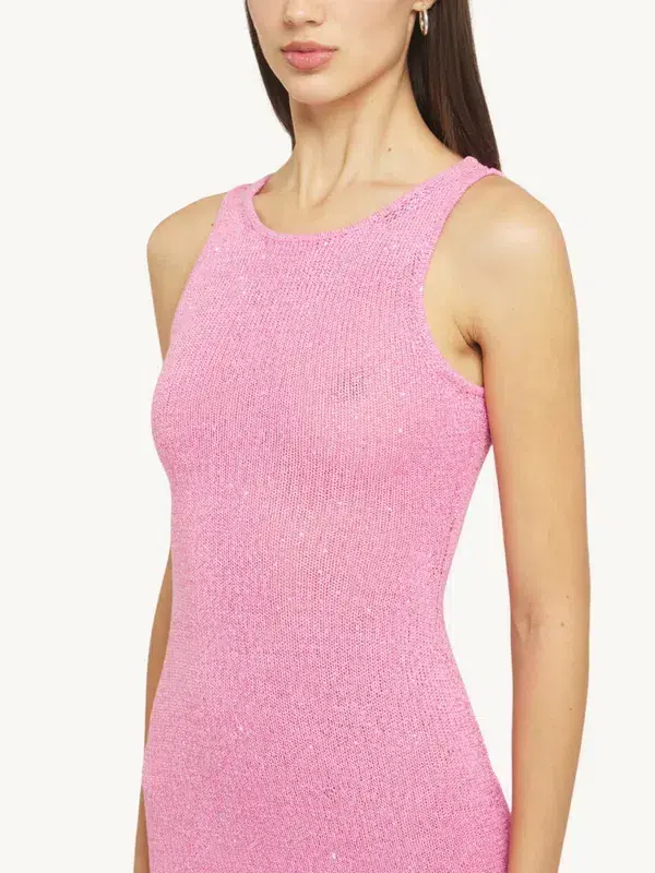 Asta Resort Natalia Mini Dress Azalea Sequin AU 8  - Image 4