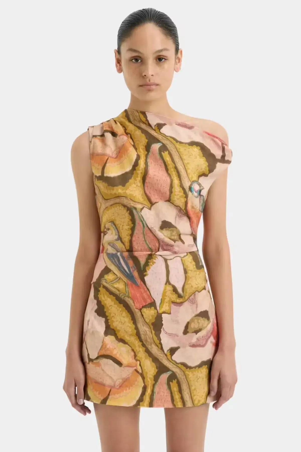 Sir the Label Talulah Knot Mini Dress Sanderling Floral  Size 8 - Image 2