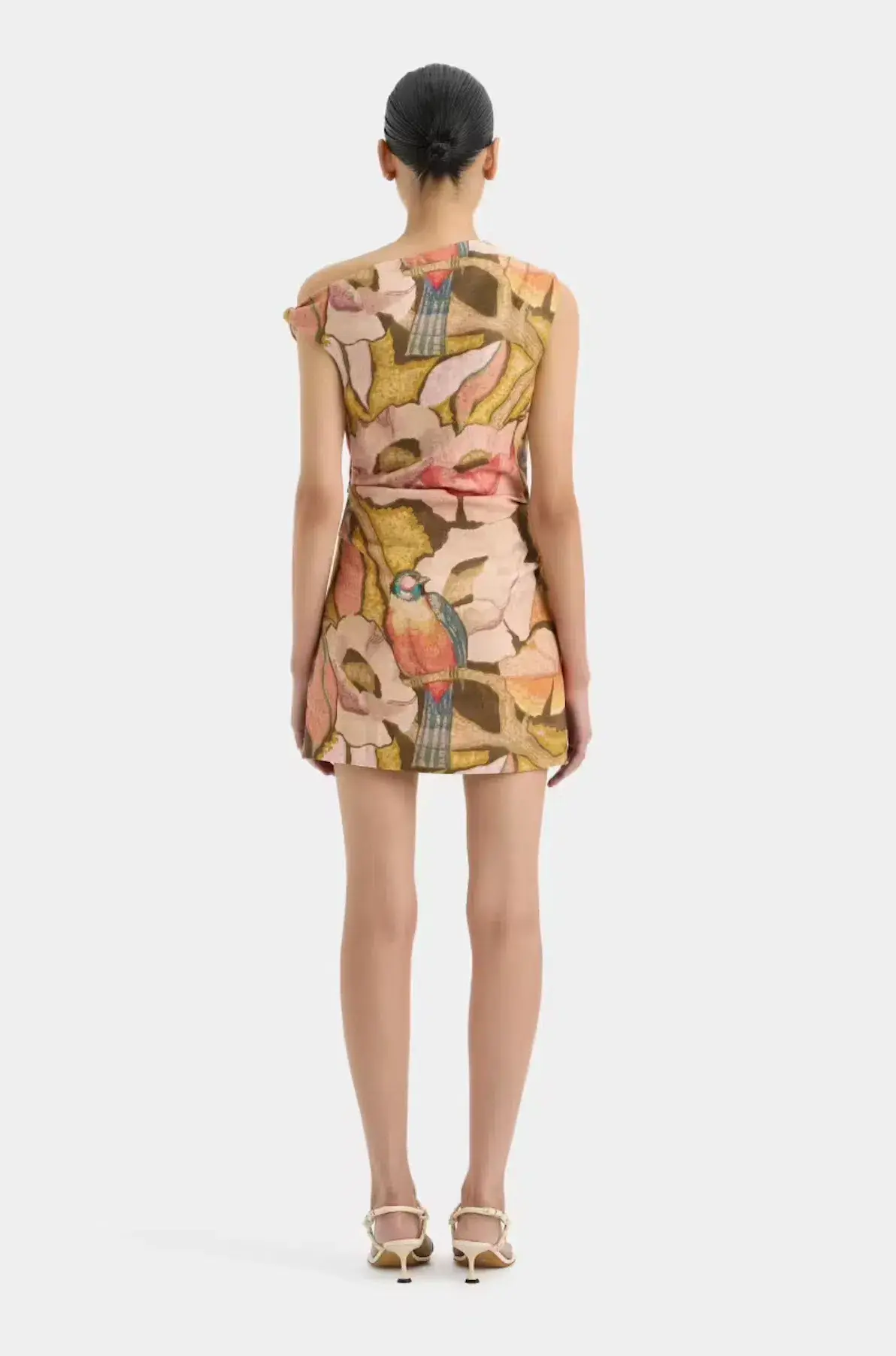 Sir the Label Talulah Knot Mini Dress Sanderling Floral  Size 8 - Image 3