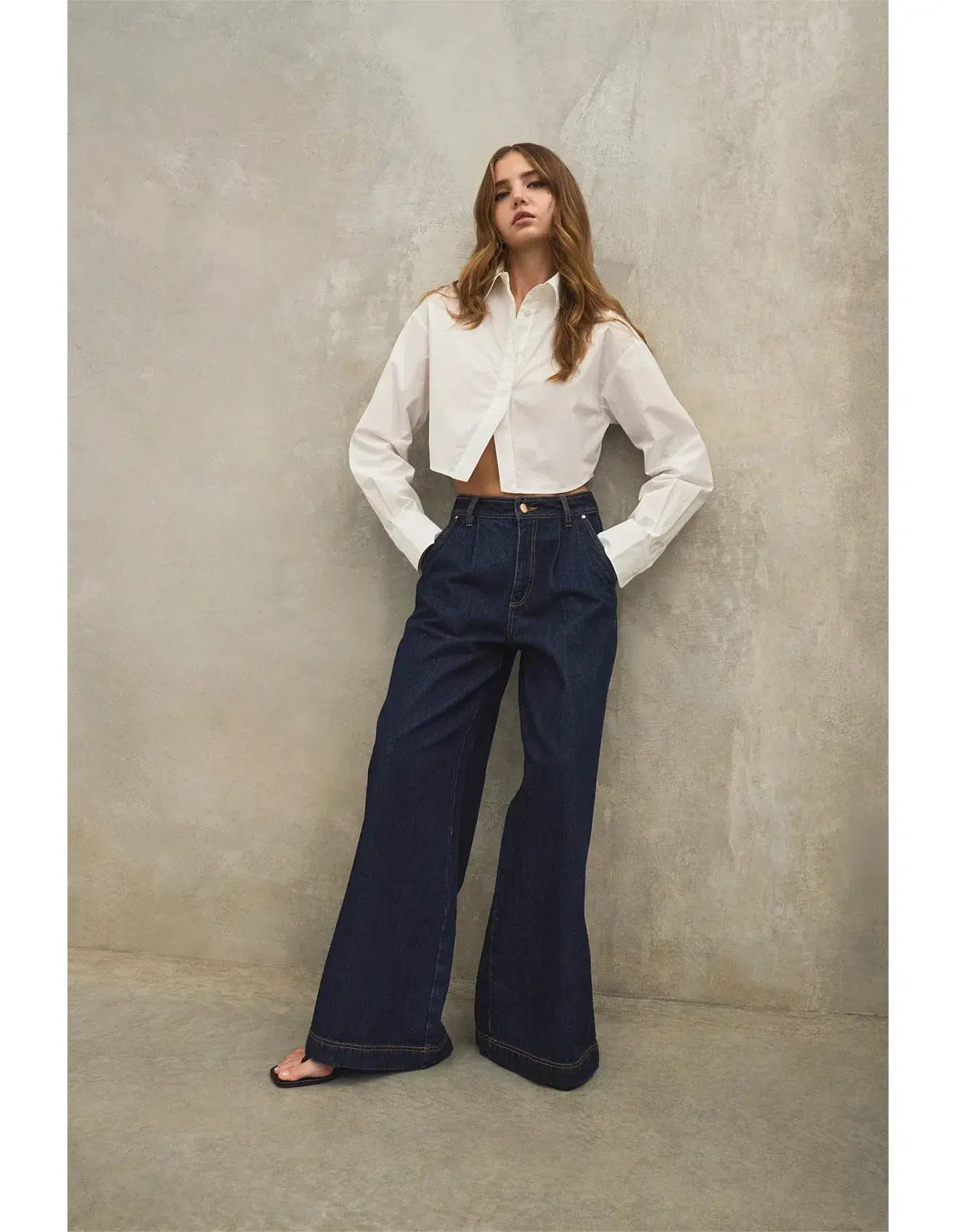 Aje Junee Tailored Denim Pants Size AU 10 - Image 5