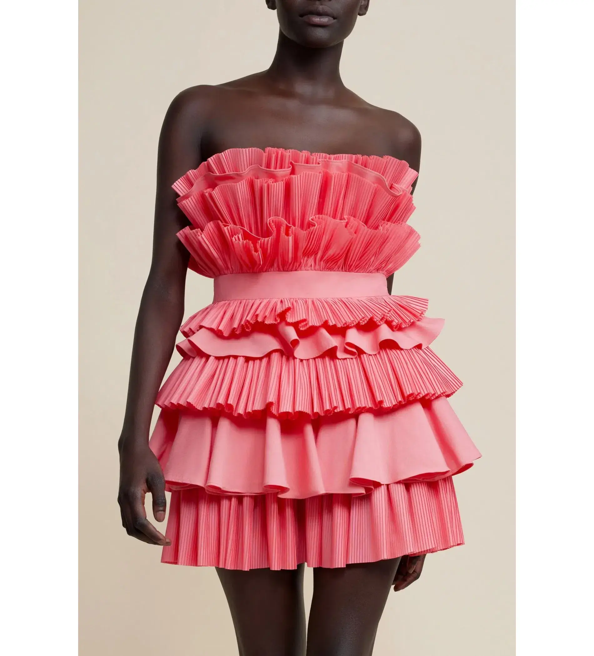 Acler Elsher Mini Dress Pink Size 10 - Image 1