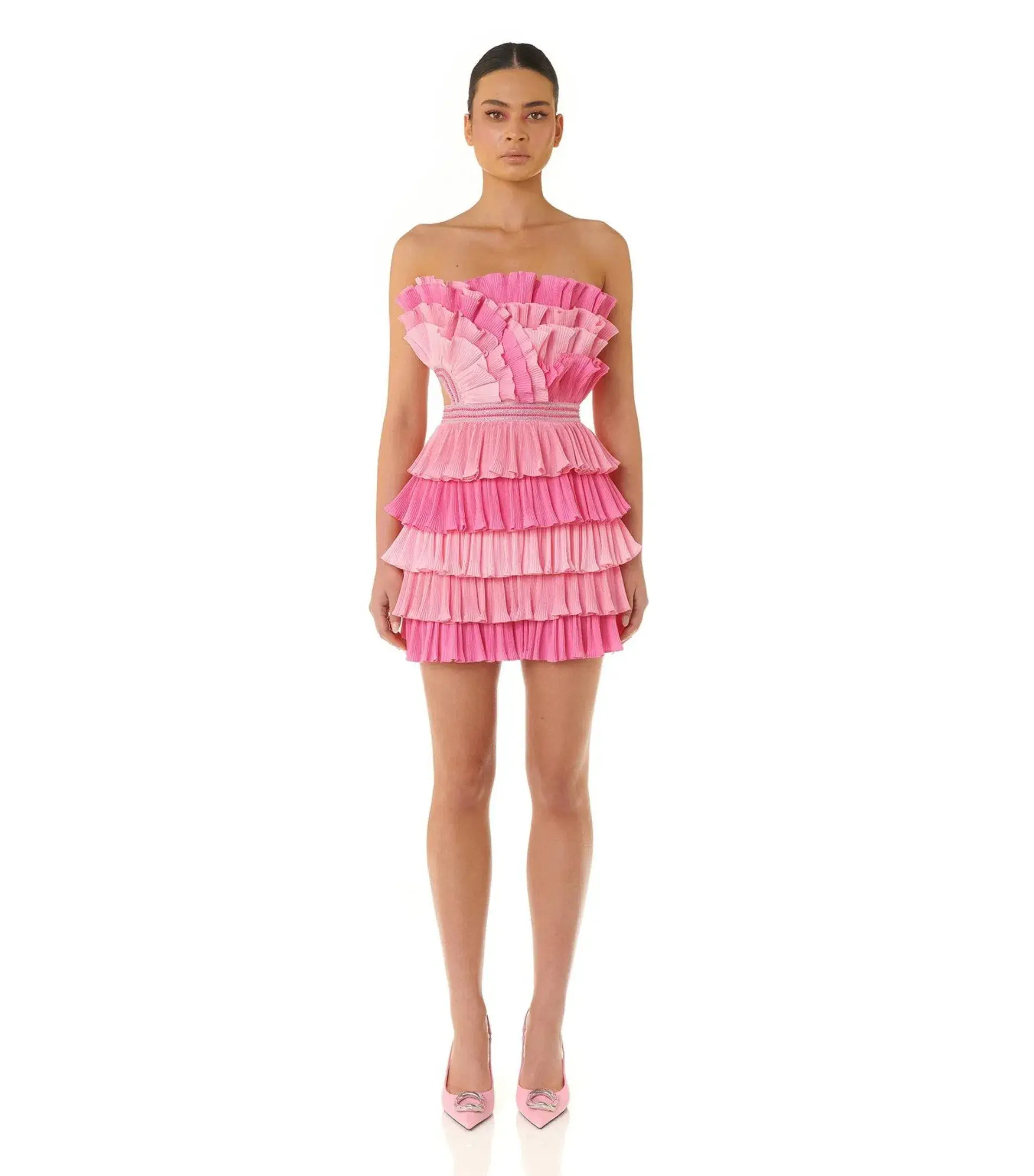 Eliya The Label Josephine Dress Pink Size S / AU 8 - Image 1