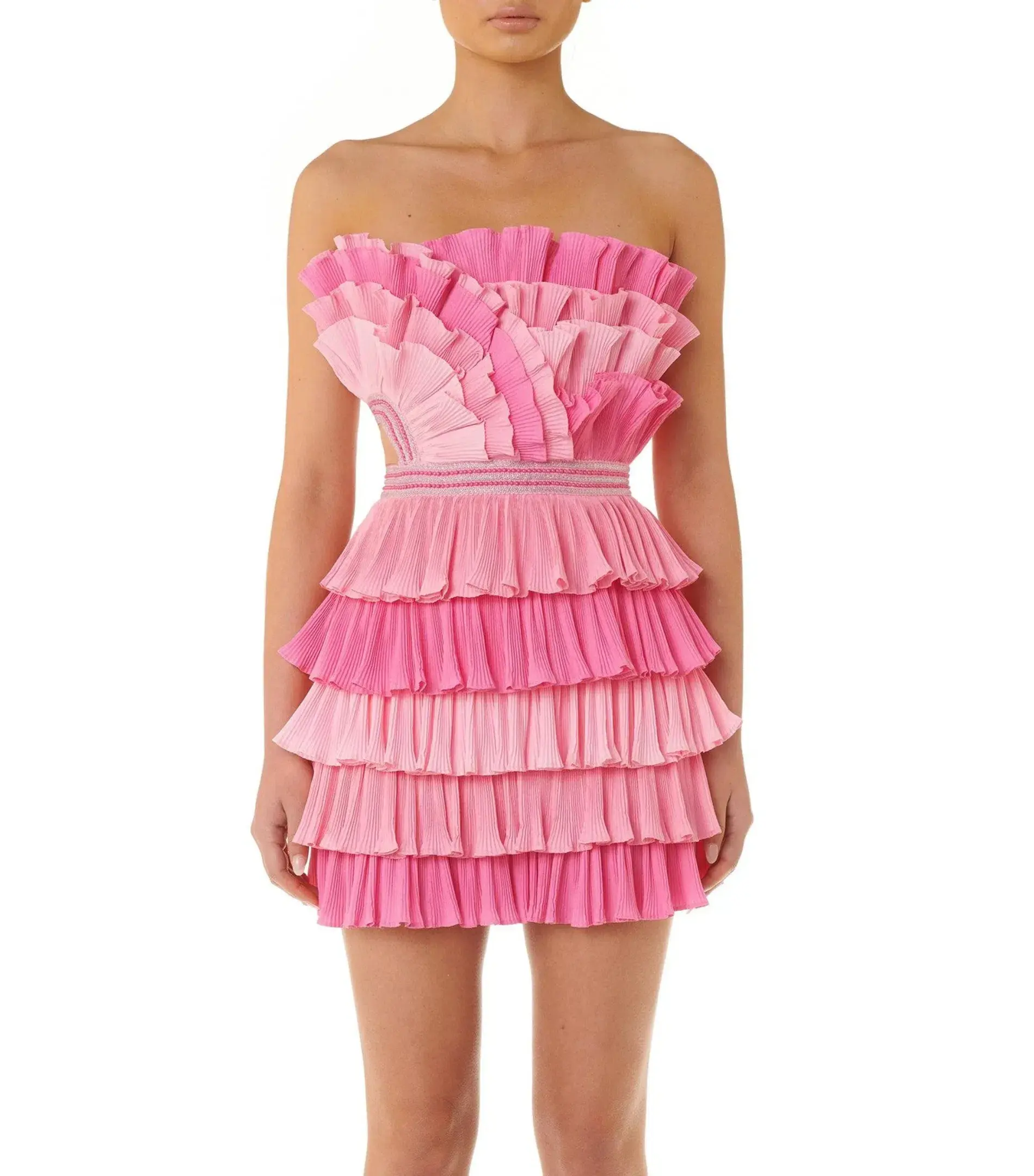 Eliya The Label Josephine Dress Pink Size S / AU 8 - Image 3