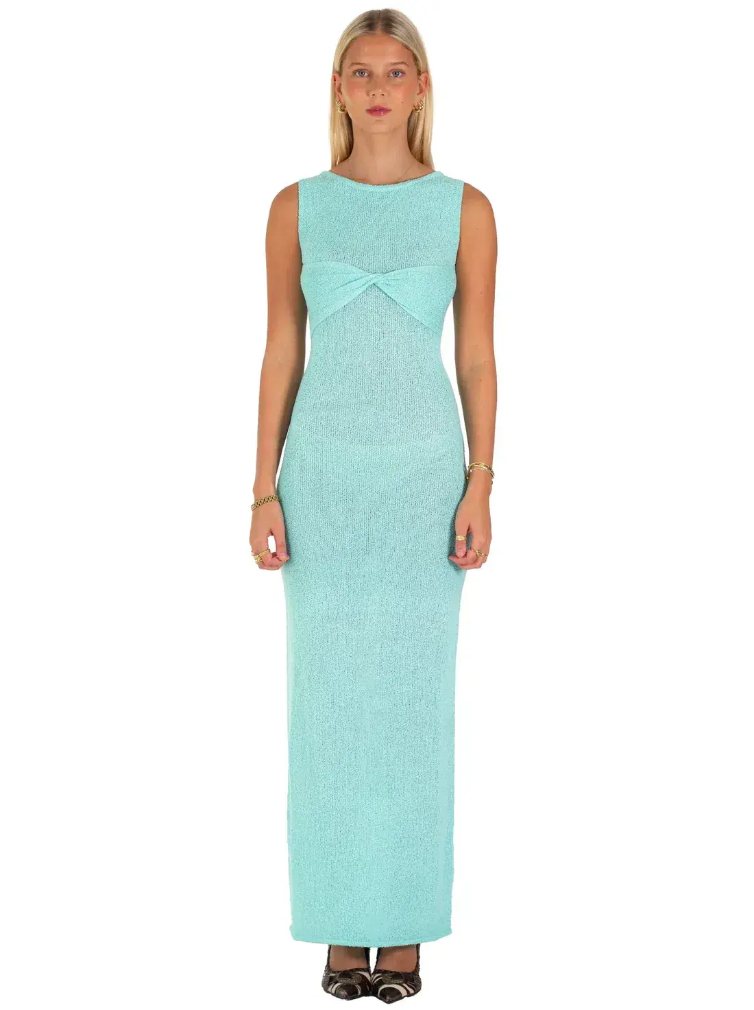 I am Delilah Giselle Maxi Dress Aquamarine Blue Size S / Aus 8 - Image 1